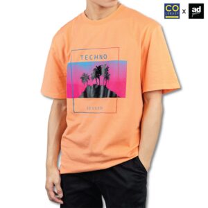 Colegacy X AD Jeans Men Oversize Picture Print Graphic Tee