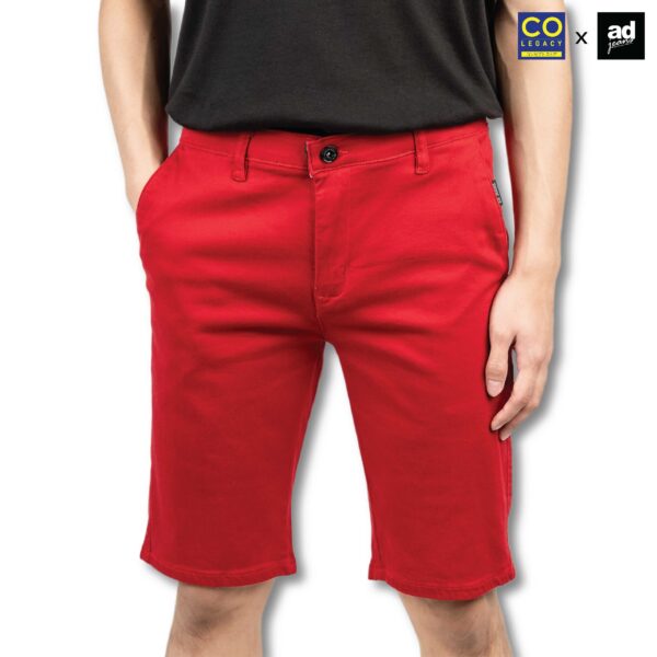 Colegacy X AD Jeans Men Basic Plain Colour Pocket Short