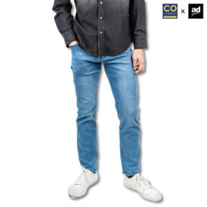 Colegacy X AD Jeans Men Classic Denim Long Jeans
